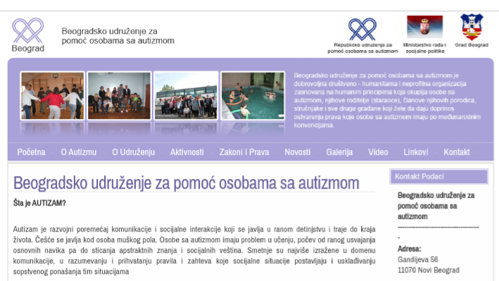 Potrebna pomoć osobama sa autizmom